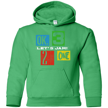 Sweatshirts Irish Green / YS Let's Jam Youth Hoodie