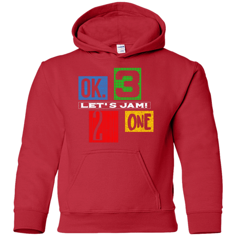 Sweatshirts Red / YS Let's Jam Youth Hoodie