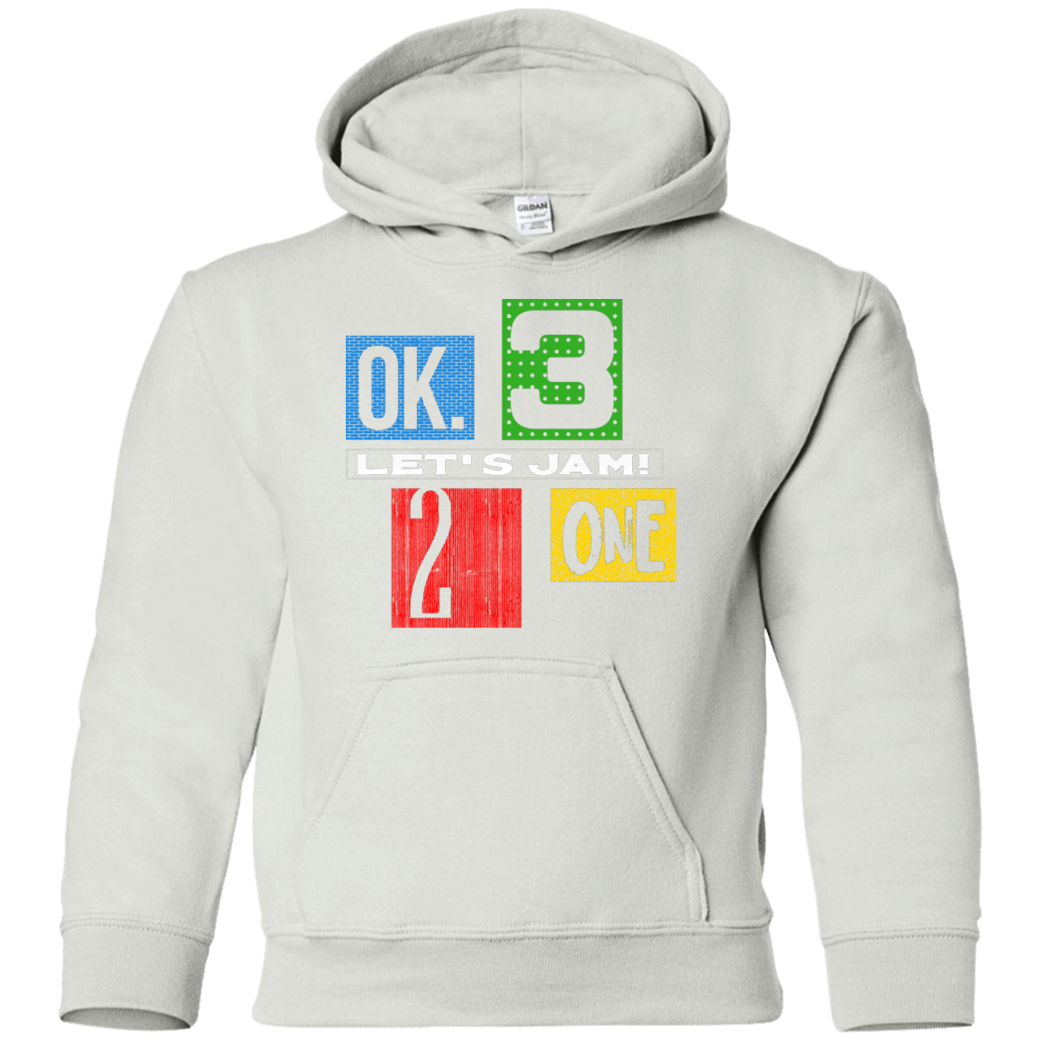Sweatshirts White / YS Let's Jam Youth Hoodie