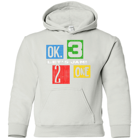 Sweatshirts White / YS Let's Jam Youth Hoodie