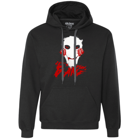 Sweatshirts Black / S Let's Play A Game Premium Fleece Hoodie