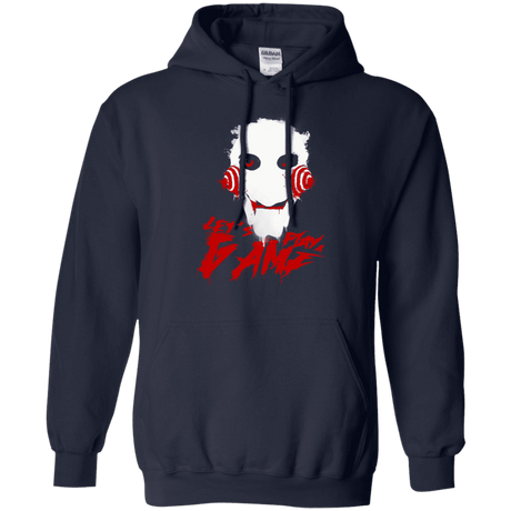 Sweatshirts Navy / S Let's Play A Game Pullover Hoodie