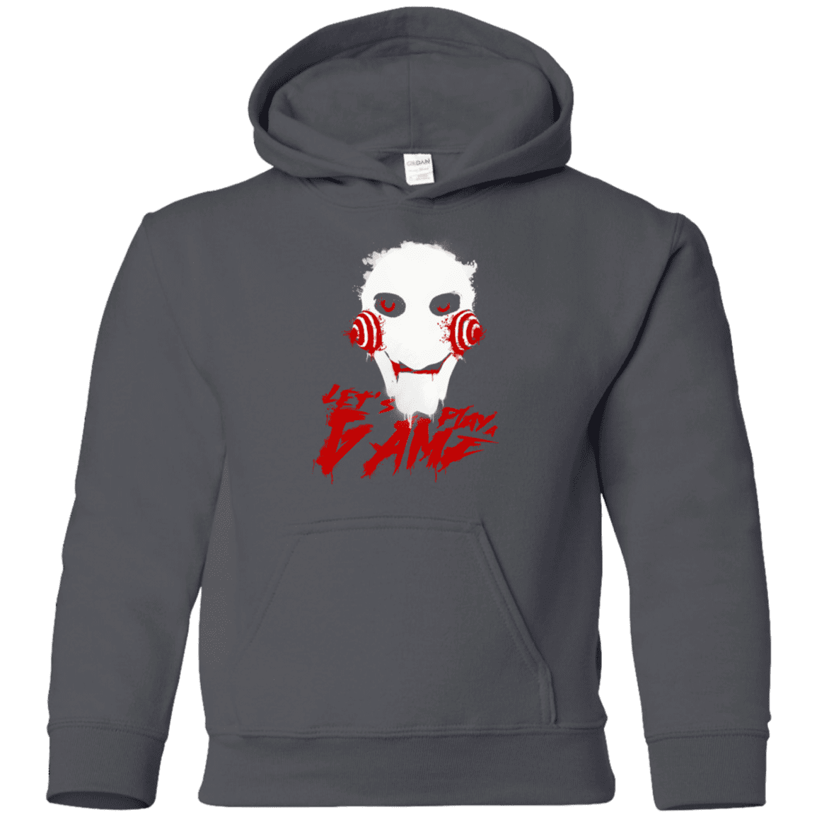 Sweatshirts Charcoal / YS Let's Play A Game Youth Hoodie