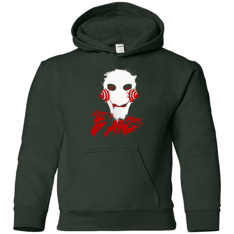 Sweatshirts Forest Green / YS Let's Play A Game Youth Hoodie