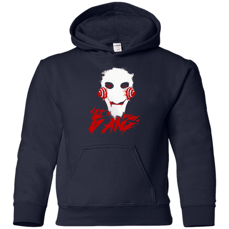 Sweatshirts Navy / YS Let's Play A Game Youth Hoodie