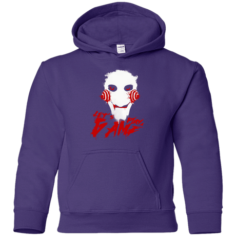 Sweatshirts Purple / YS Let's Play A Game Youth Hoodie