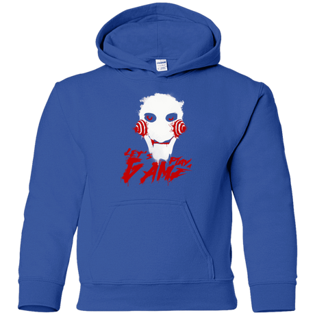 Sweatshirts Royal / YS Let's Play A Game Youth Hoodie