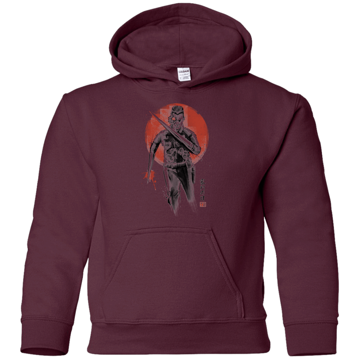 Sweatshirts Maroon / YS Lethal Machine Youth Hoodie