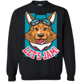 Sweatshirts Black / Small Lets Jam (2) Crewneck Sweatshirt