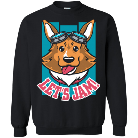 Sweatshirts Black / Small Lets Jam (2) Crewneck Sweatshirt