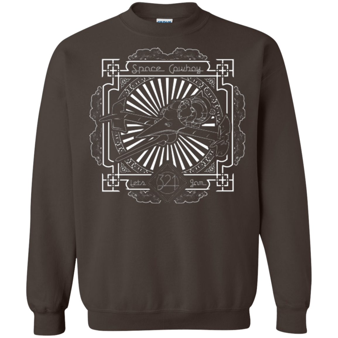 Sweatshirts Dark Chocolate / Small Lets Jam 2 Crewneck Sweatshirt