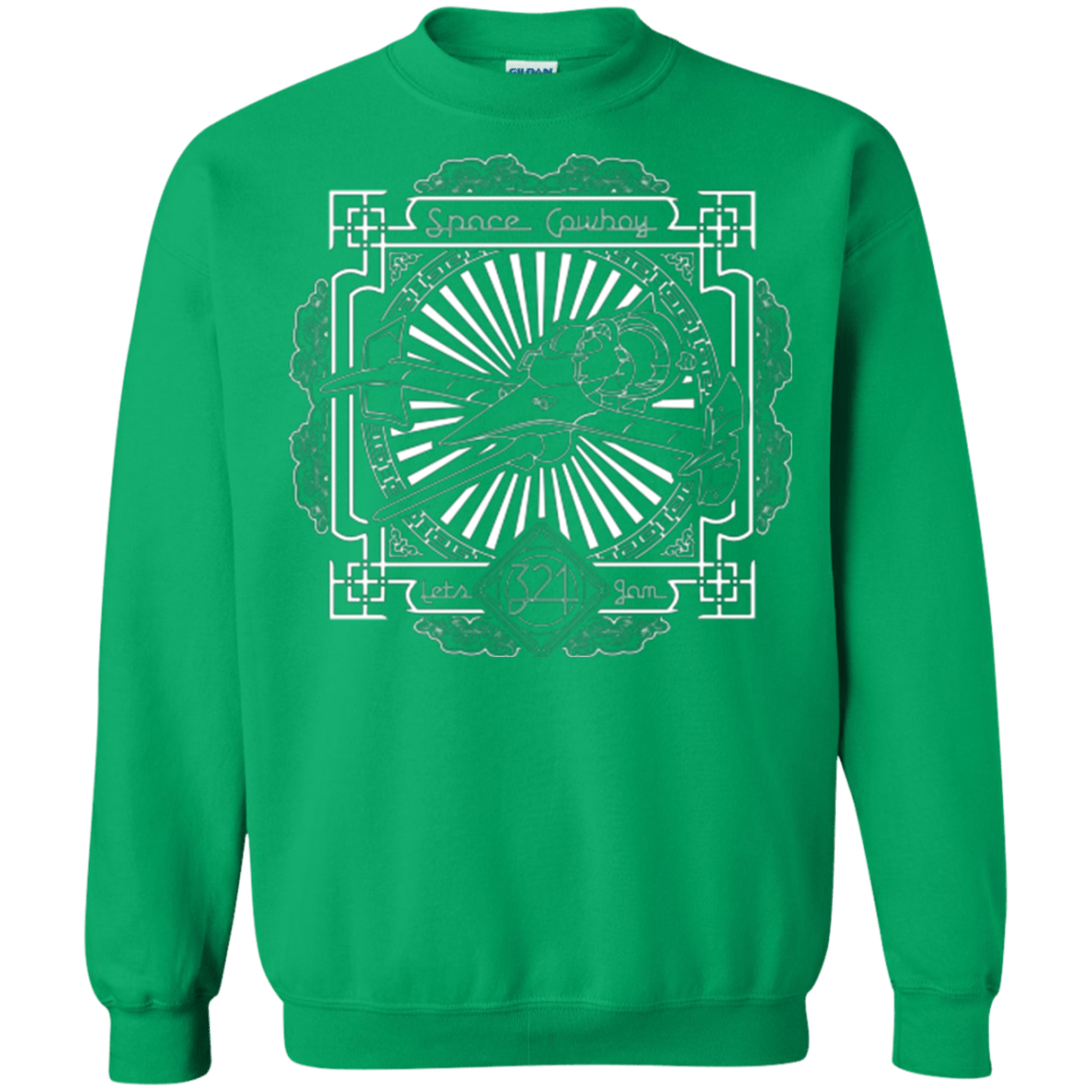 Sweatshirts Irish Green / Small Lets Jam 2 Crewneck Sweatshirt