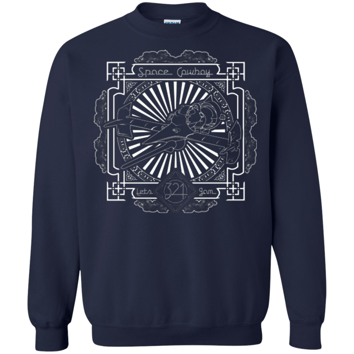 Sweatshirts Navy / Small Lets Jam 2 Crewneck Sweatshirt