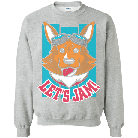 Sweatshirts Sport Grey / Small Lets Jam (2) Crewneck Sweatshirt