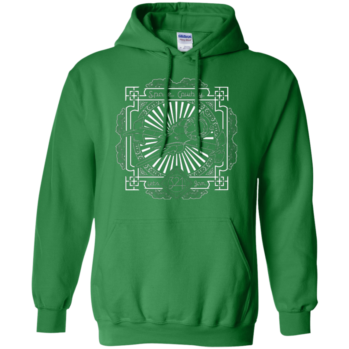 Sweatshirts Irish Green / Small Lets Jam 2 Pullover Hoodie