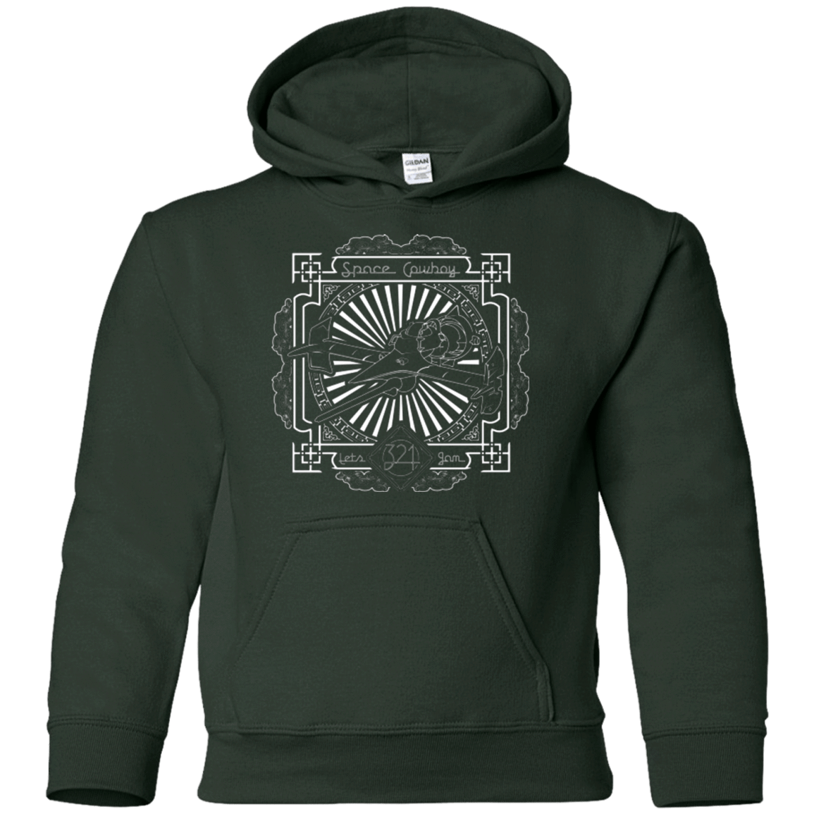 Sweatshirts Forest Green / YS Lets Jam 2 Youth Hoodie