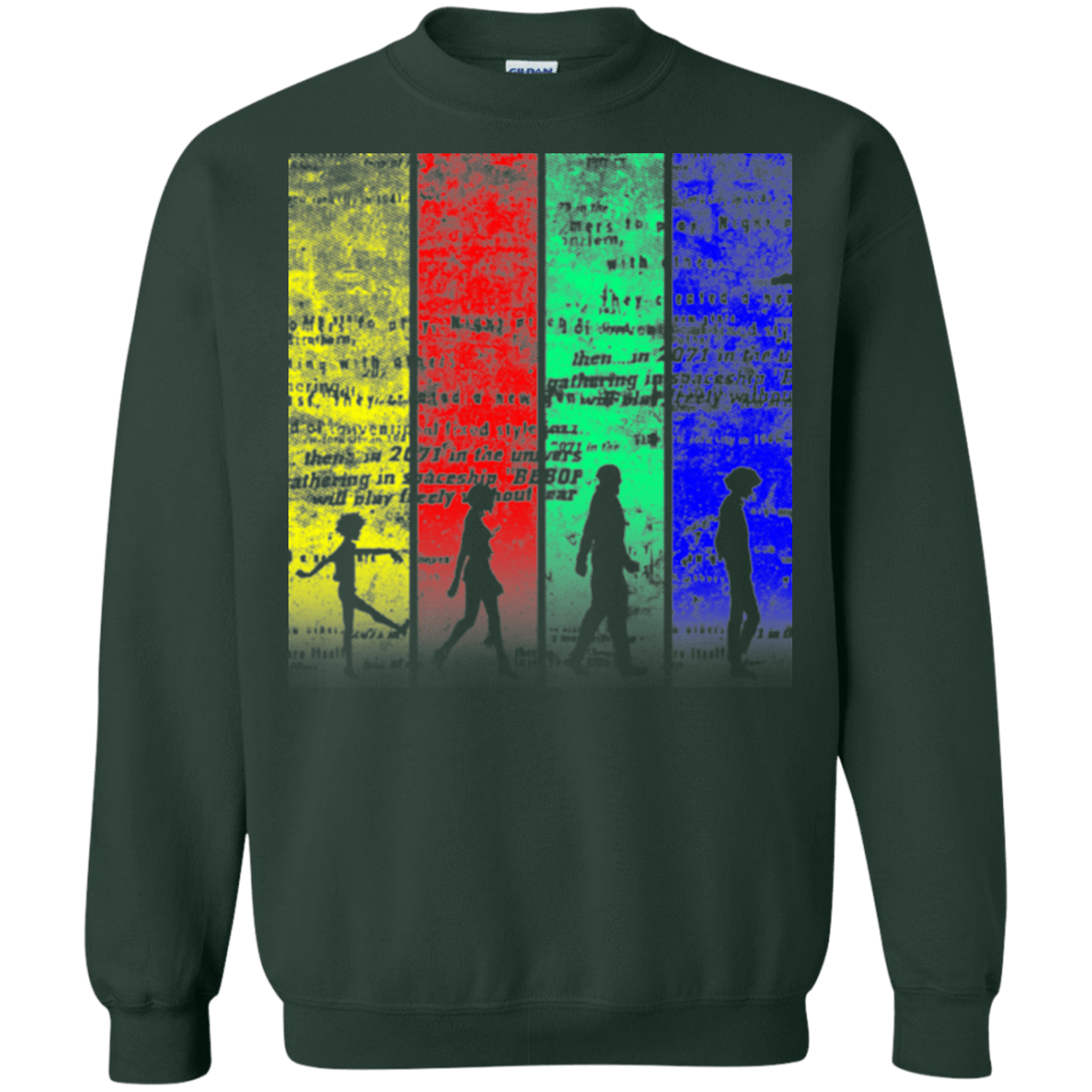 Sweatshirts Forest Green / Small Lets jam Crewneck Sweatshirt