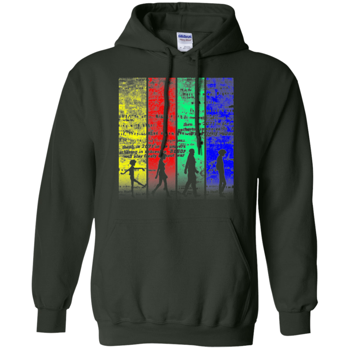 Sweatshirts Forest Green / Small Lets jam Pullover Hoodie