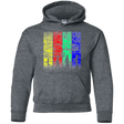 Sweatshirts Dark Heather / YS Lets jam Youth Hoodie