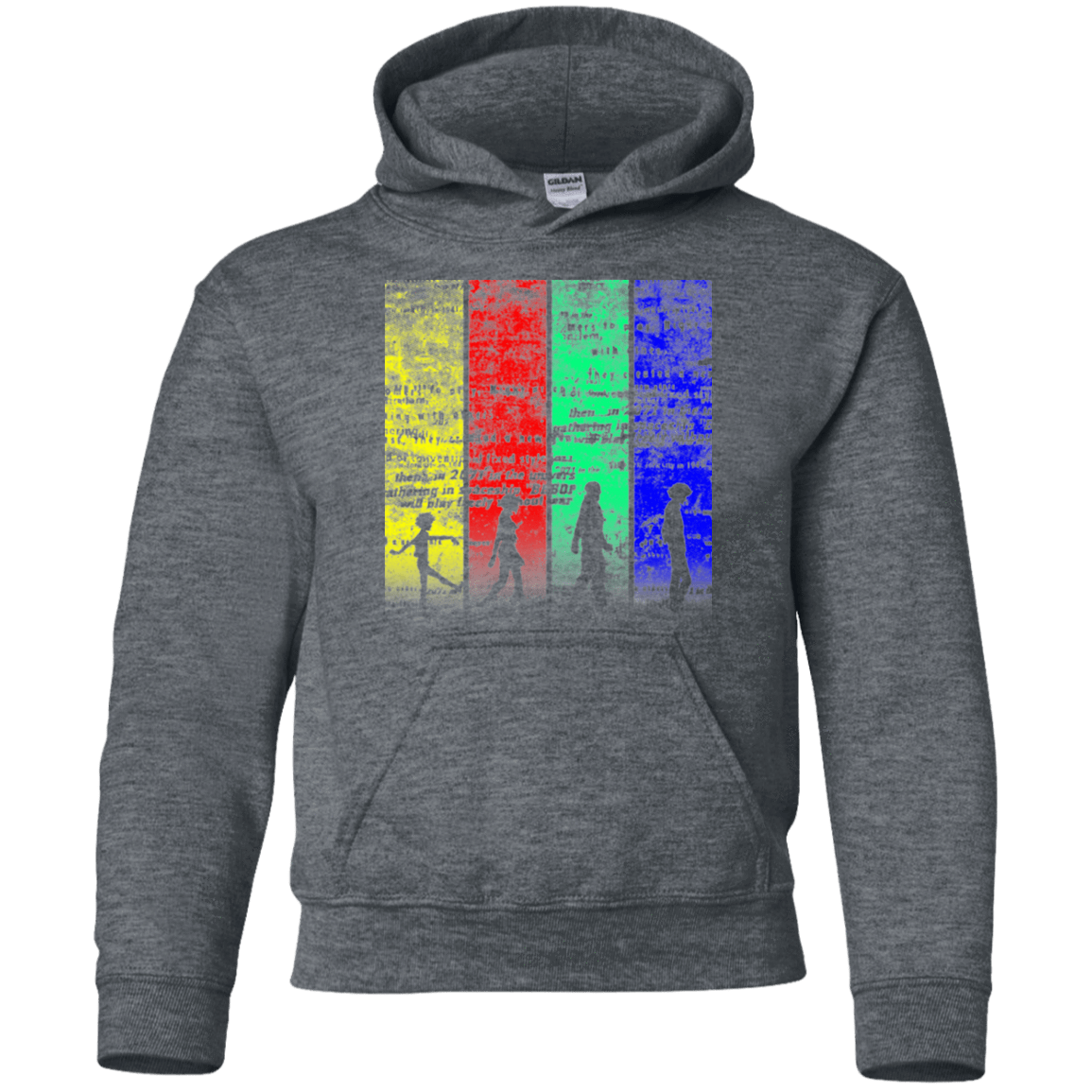 Sweatshirts Dark Heather / YS Lets jam Youth Hoodie