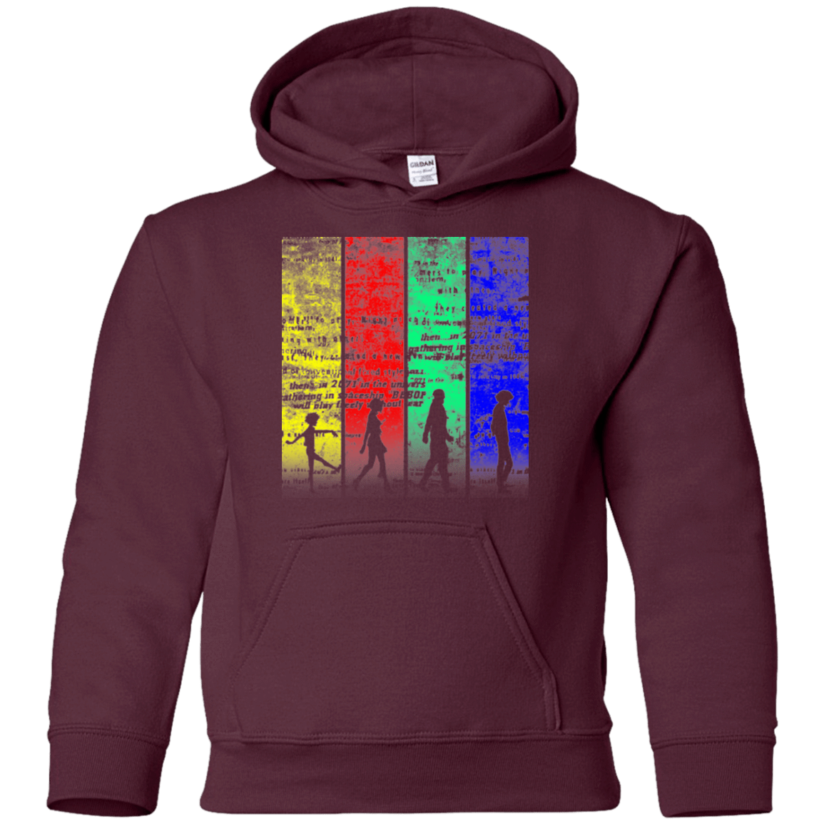 Sweatshirts Maroon / YS Lets jam Youth Hoodie