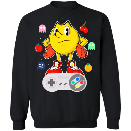 Sweatshirts Black / S Lever Pac-Man Crewneck Sweatshirt