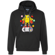 Sweatshirts Black / S Lever Pac-Man Premium Fleece Hoodie