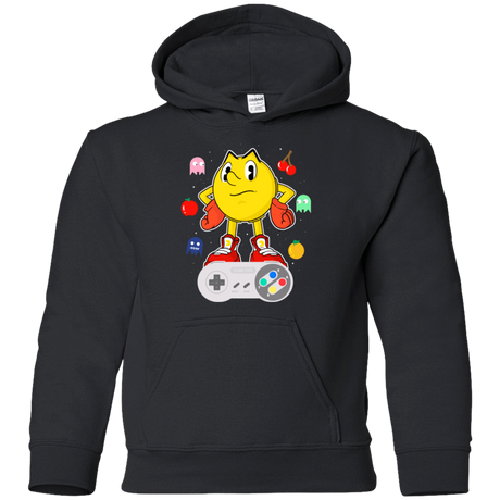 Sweatshirts Black / YS Lever Pac-Man Youth Hoodie