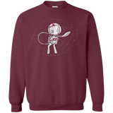 Sweatshirts Maroon / Small LIFE IN SPACE Crewneck Sweatshirt