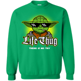 Sweatshirts Irish Green / Small Life thug Crewneck Sweatshirt