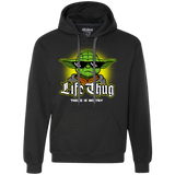 Sweatshirts Black / Small Life thug Premium Fleece Hoodie