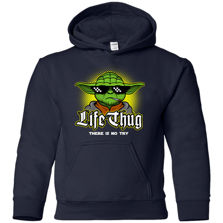 Sweatshirts Navy / YS Life thug Youth Hoodie