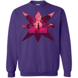 Sweatshirts Purple / S Light Crewneck Sweatshirt
