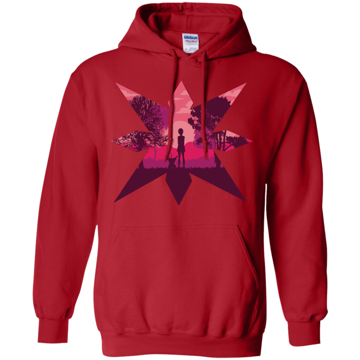 Sweatshirts Red / S Light Pullover Hoodie