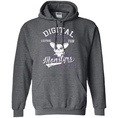 Sweatshirts Dark Heather / Small Lightning Paw Pullover Hoodie