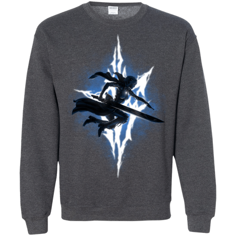 Sweatshirts Dark Heather / Small Lightning Returns Crewneck Sweatshirt