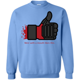 Sweatshirts Carolina Blue / Small Like Merc Crewneck Sweatshirt