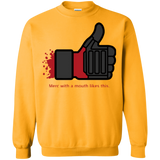 Sweatshirts Gold / Small Like Merc Crewneck Sweatshirt