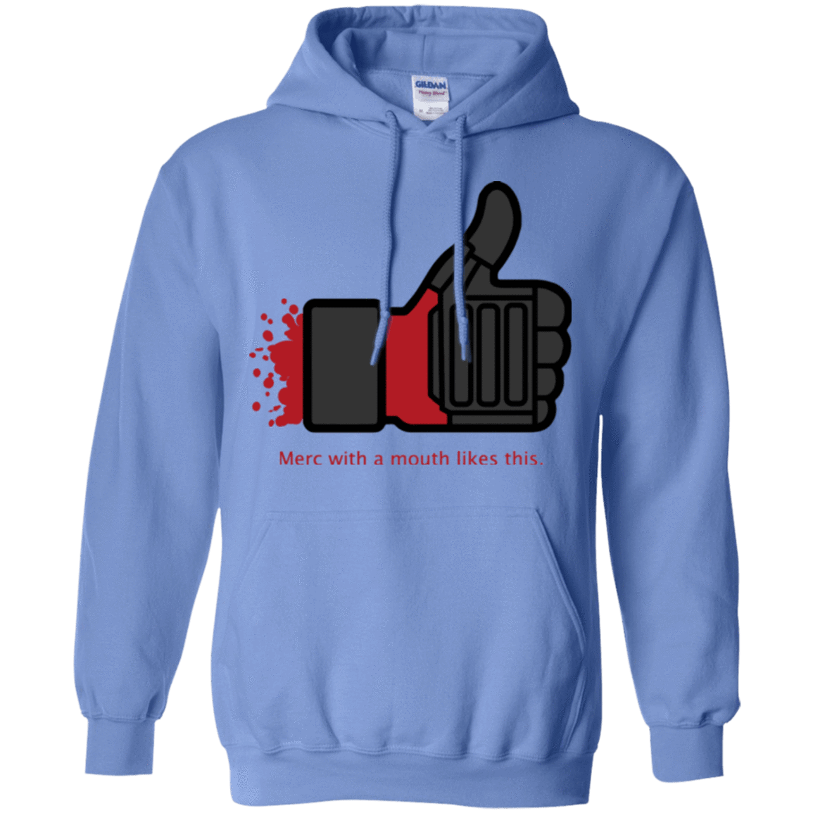 Sweatshirts Carolina Blue / Small Like Merc Pullover Hoodie