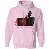 Sweatshirts Light Pink / Small Like Merc Pullover Hoodie