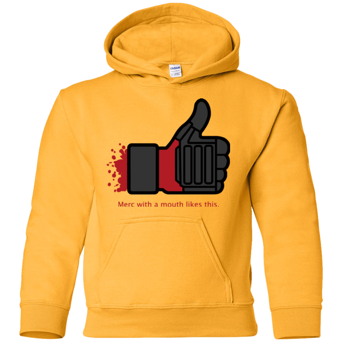 Sweatshirts Gold / YS Like Merc Youth Hoodie