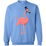Sweatshirts Carolina Blue / S LikeASir Flamingo Crewneck Sweatshirt