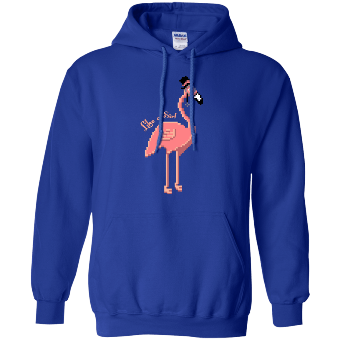 Sweatshirts Royal / S LikeASir Flamingo Pullover Hoodie