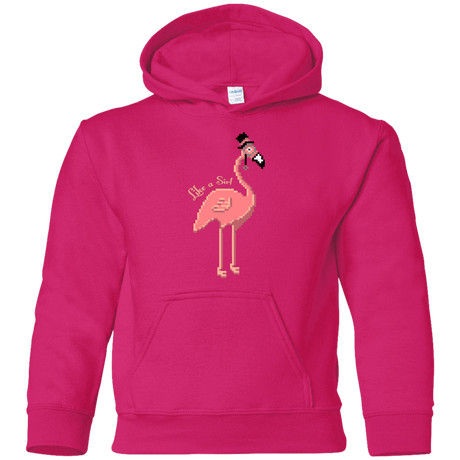 Sweatshirts Heliconia / YS LikeASir Flamingo Youth Hoodie