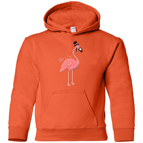 Sweatshirts Orange / YS LikeASir Flamingo Youth Hoodie