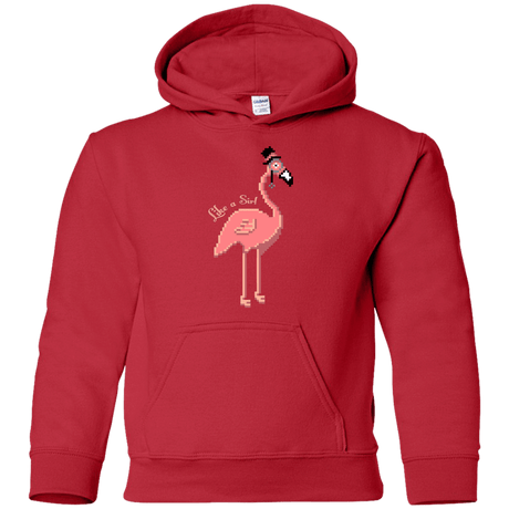 Sweatshirts Red / YS LikeASir Flamingo Youth Hoodie