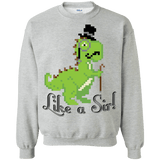 Sweatshirts Sport Grey / S LikeASir T-Rex Crewneck Sweatshirt