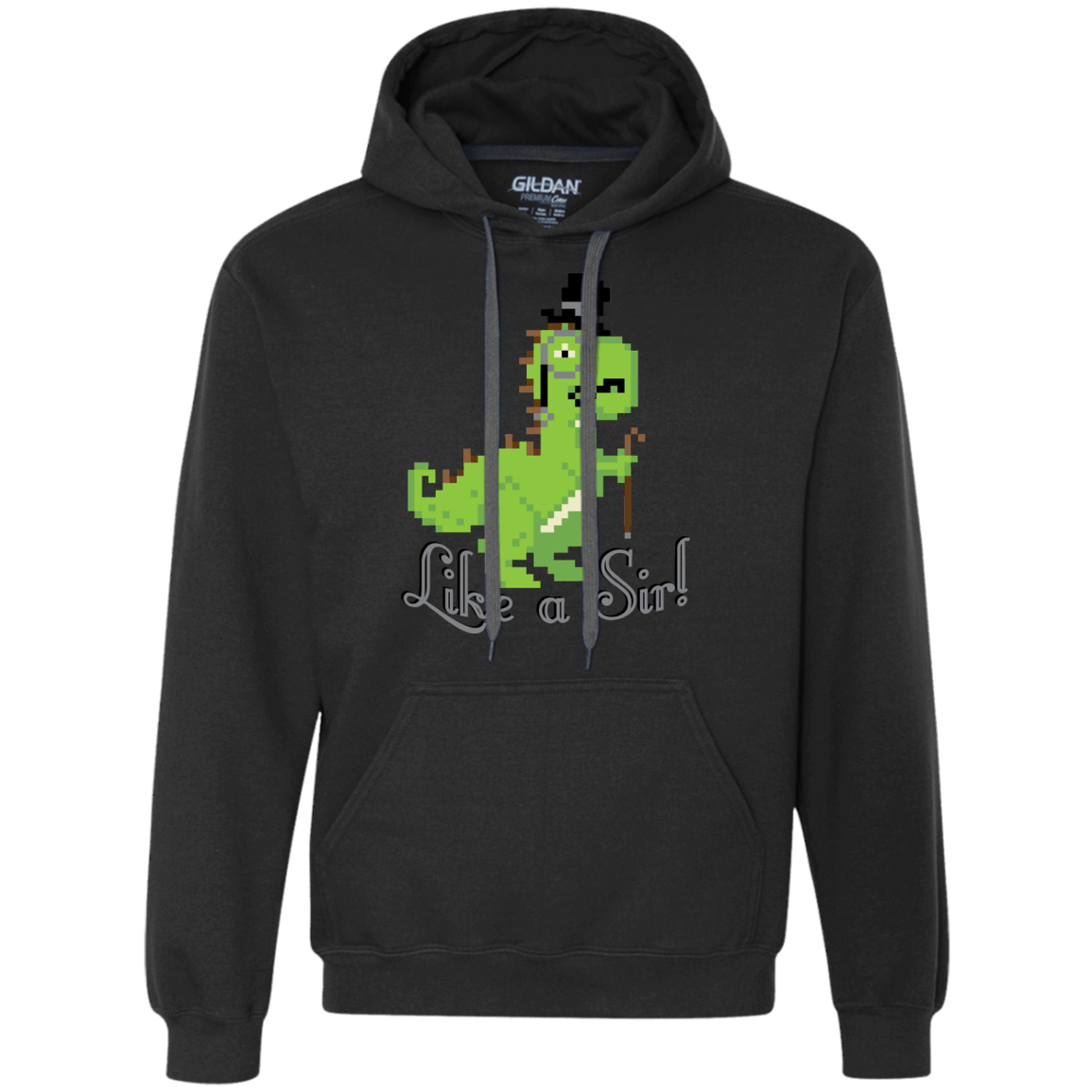 Sweatshirts Black / S LikeASir T-Rex Premium Fleece Hoodie