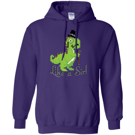 Sweatshirts Purple / S LikeASir T-Rex Pullover Hoodie