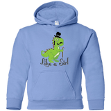 Sweatshirts Carolina Blue / YS LikeASir T-Rex Youth Hoodie